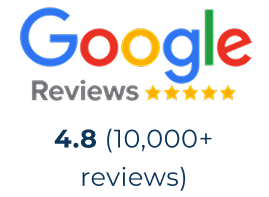 4.8 Stars on Google